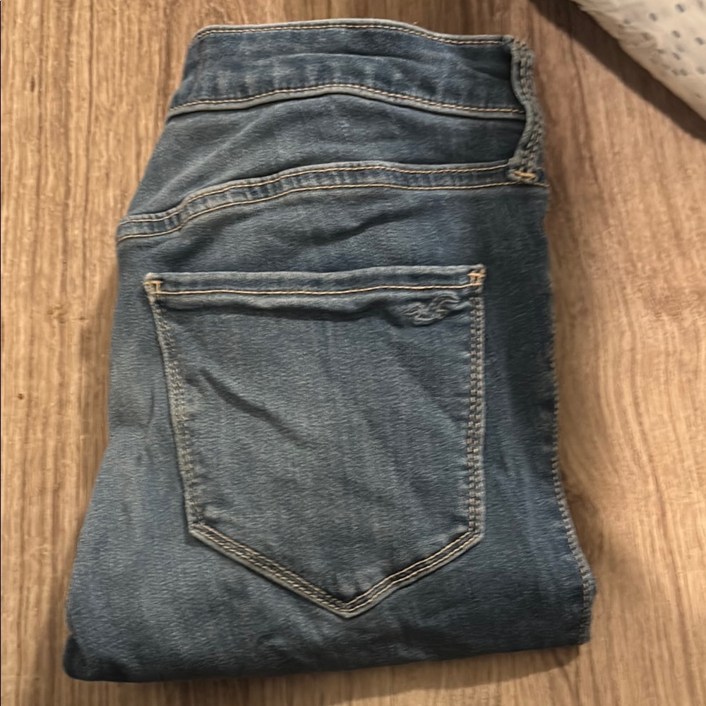 Classic Blue ripped Denim Jeans